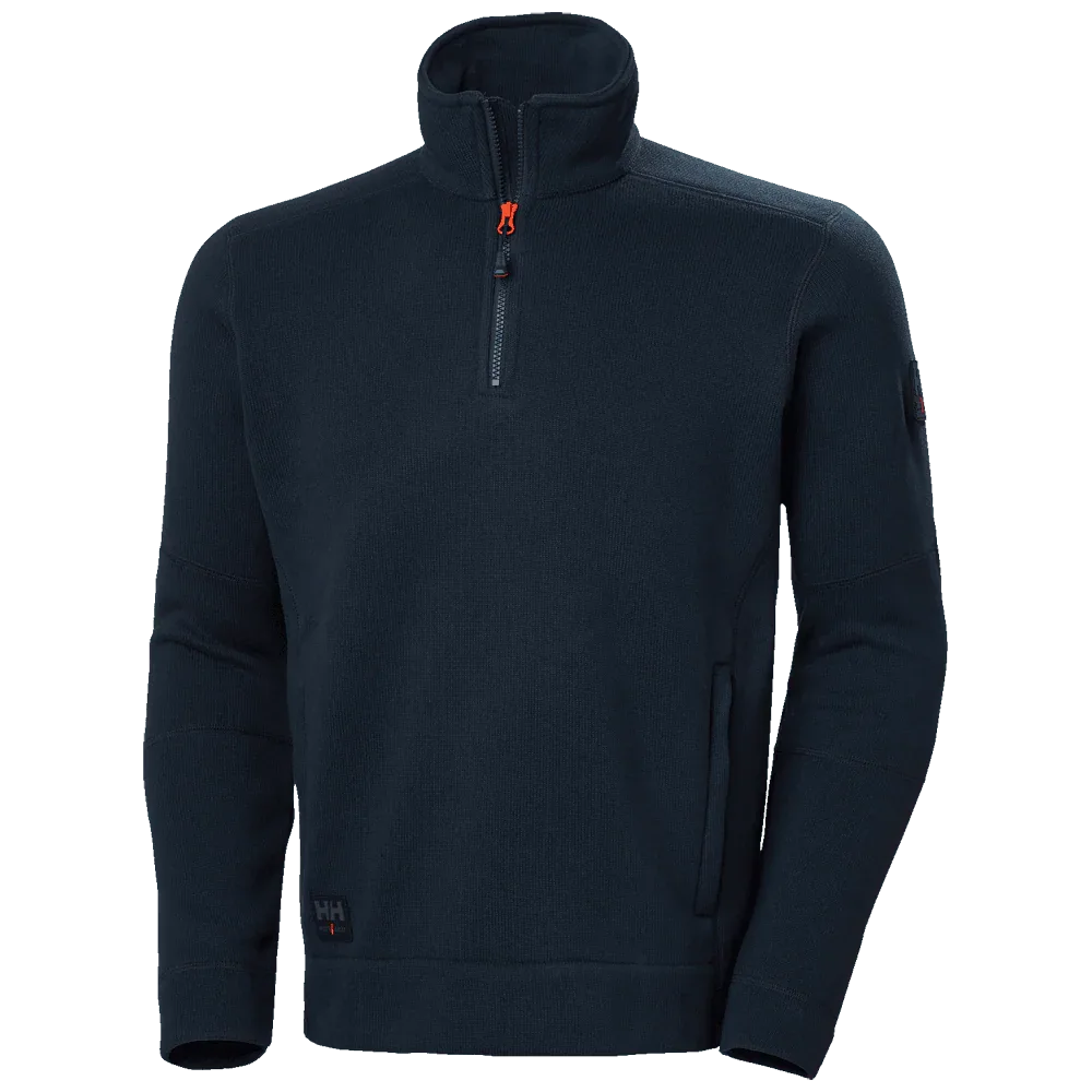 Helly-Hansen-72251-Kensington-Half-Zip-Knit-Fleece-Jacket-Workwear-Nation-Ltd-8767 - Bobobiy