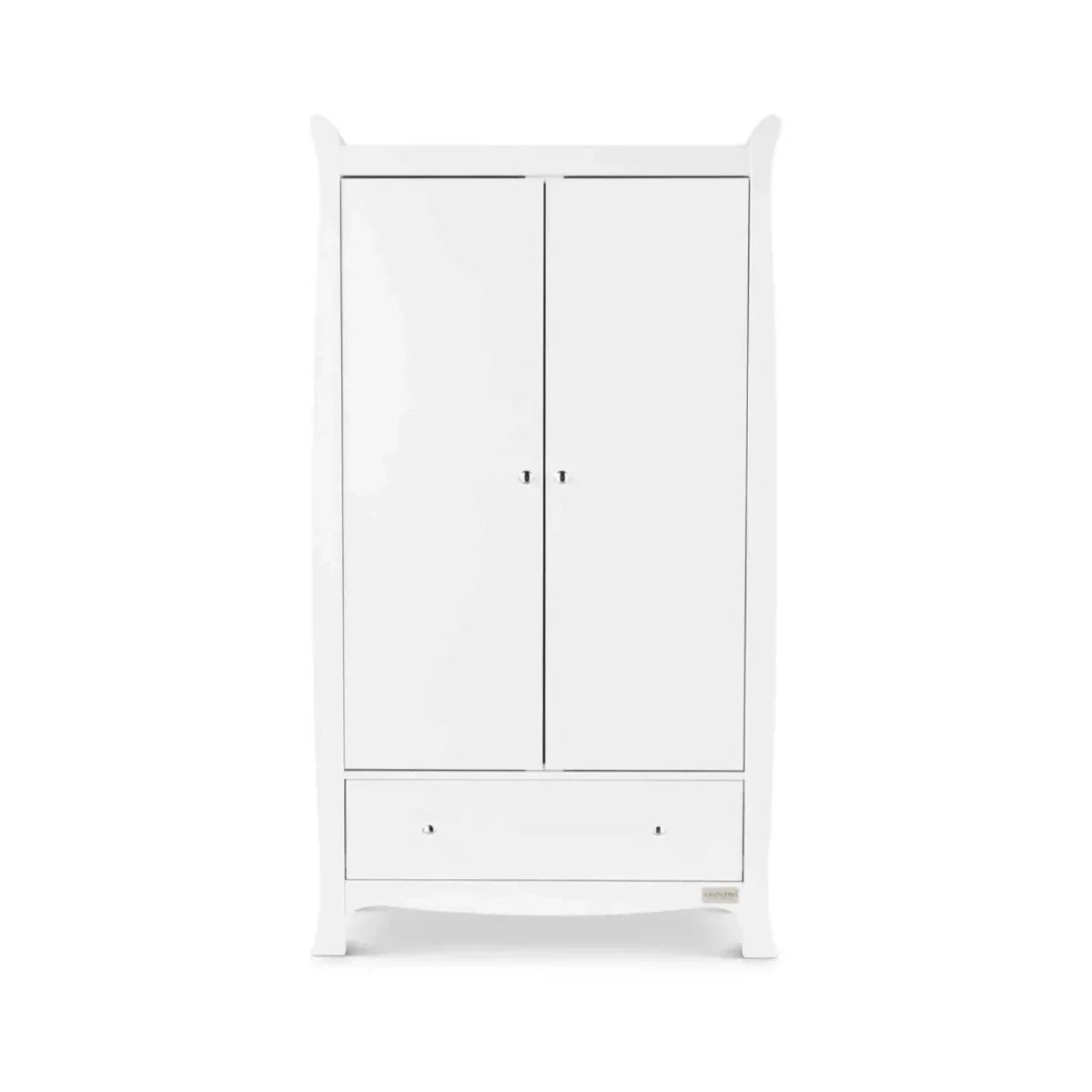 Ickle Bubba Snowdon Classic 3 Piece Furniture Set White - Fibre Mattress