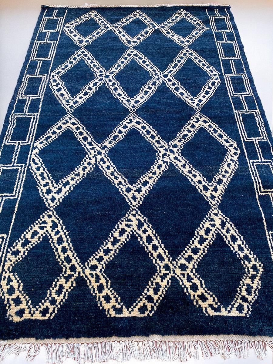 Nomad Hand Knotted Rug - 189 x 122 cm - Handmade