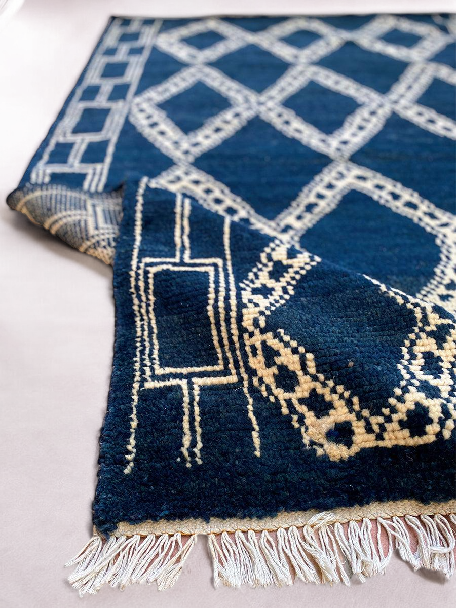 Nomad Hand Knotted Rug - 189 x 122 cm - Handmade