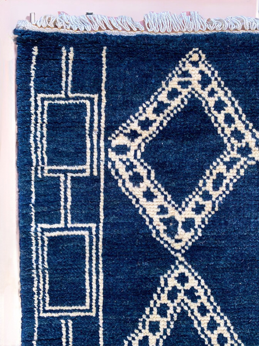 Nomad Hand Knotted Rug - 189 x 122 cm - Handmade