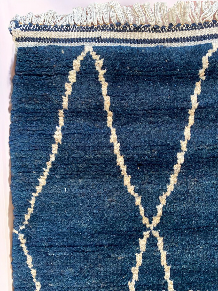 Kasbah Hand Knotted Rug - 196 x 125 cm - Handmade