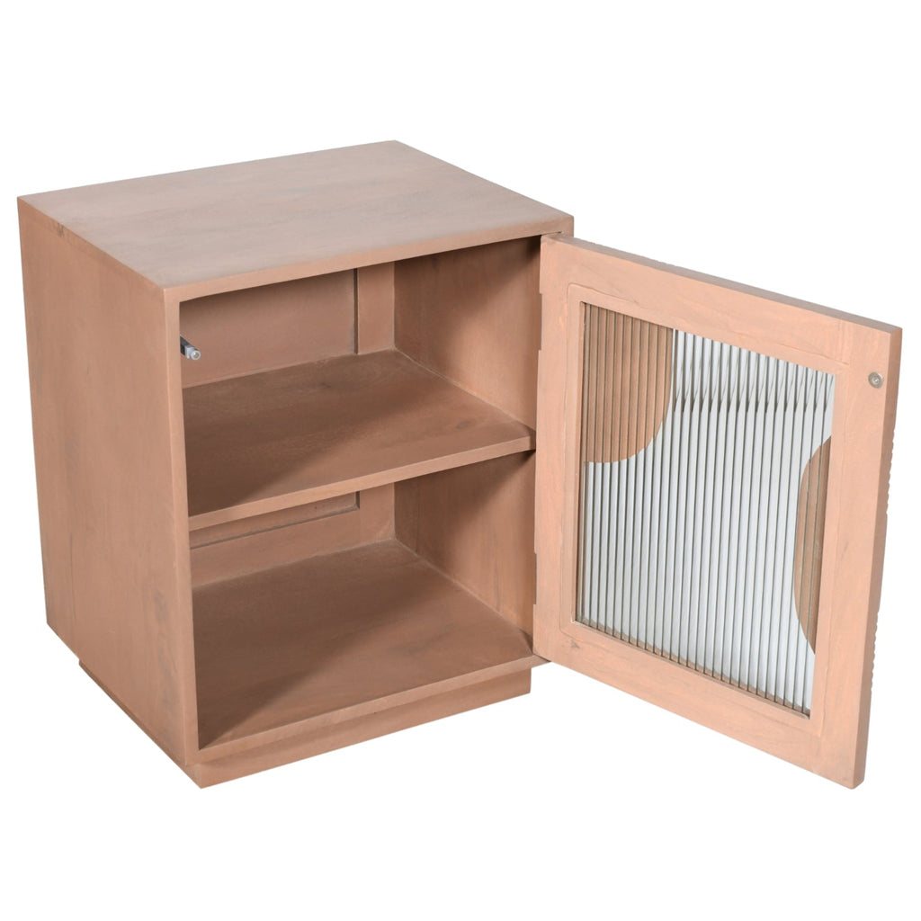 Jodhpur Solid Wood Bedside Table