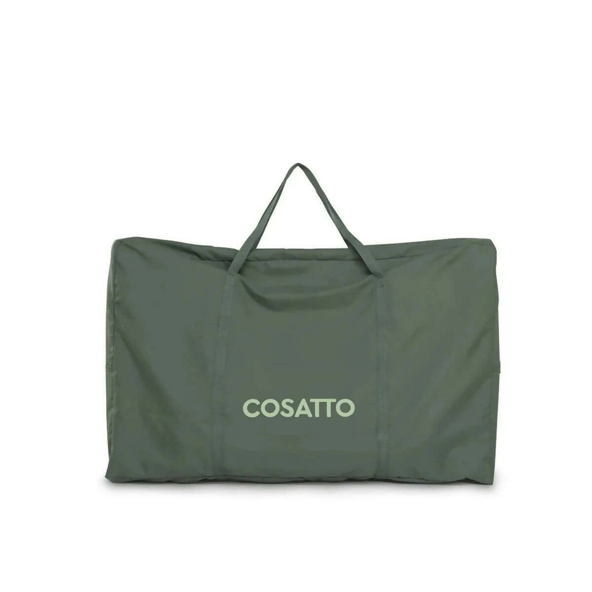 Olive Cosatto carry bag with handles, for folding bedside crib storage