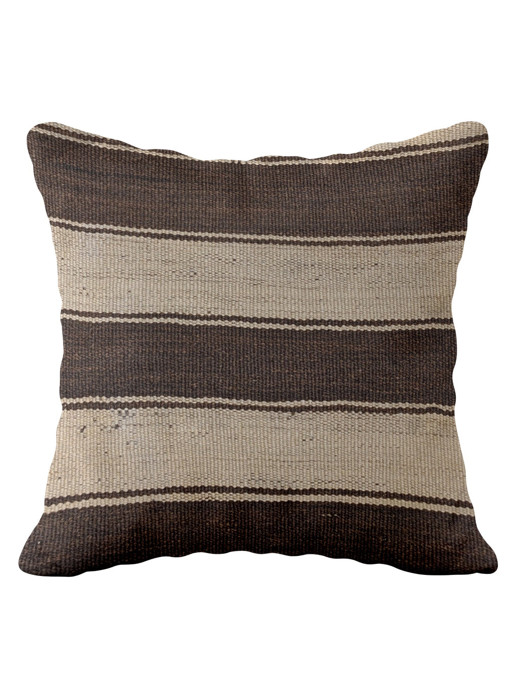 Turkish Kilim Vintage Cushion Cover - 40 x 40 cm - Handmade