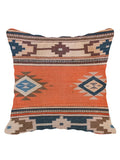 Turkish Kilim Vintage Cushion Cover - 40 x 40 cm - Handmade