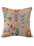 Suzani Hand Embroidered Cushion Cover - 45 x 45 cm - Handmade