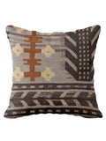 Turkish Kilim Vintage Cushion Cover - 40 x 40 cm - Handmade