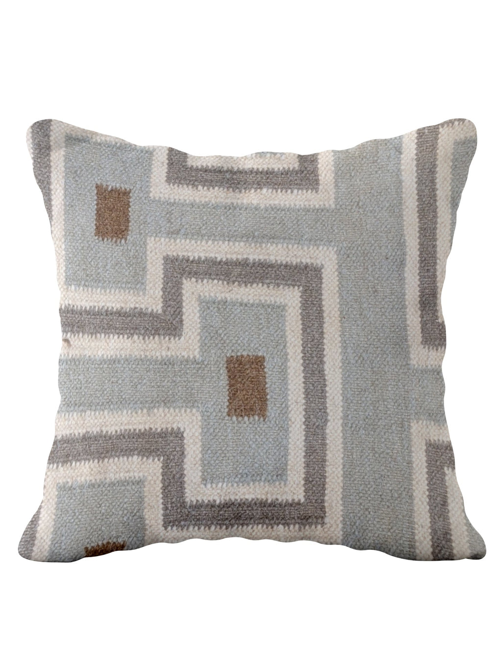 Turkish Kilim Vintage Cushion Cover - 40 x 40 cm - Handmade