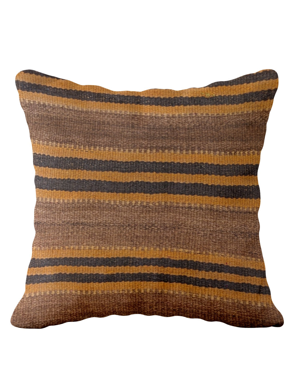 Turkish Kilim Vintage Cushion Cover - 40 x 40 cm - Handmade