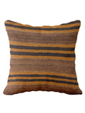 Turkish Kilim Vintage Cushion Cover - 40 x 40 cm - Handmade
