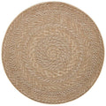 IndoorOutdoorAlmendroRoundRug-beige-3 - Bobobiy