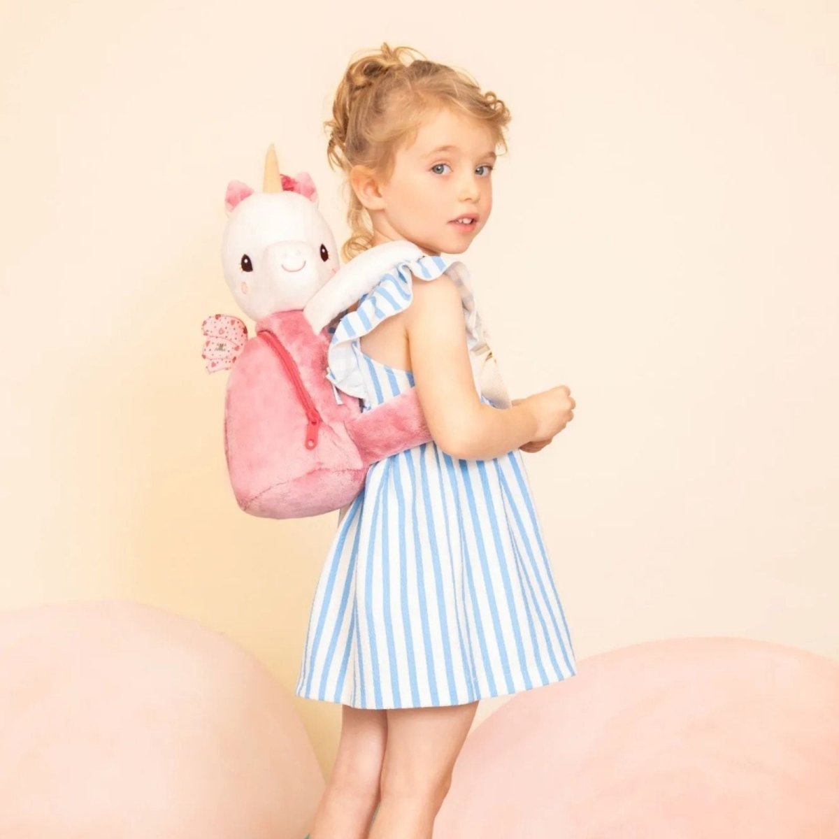 Lilliputiens Plush Backpack - Unicorn Lena