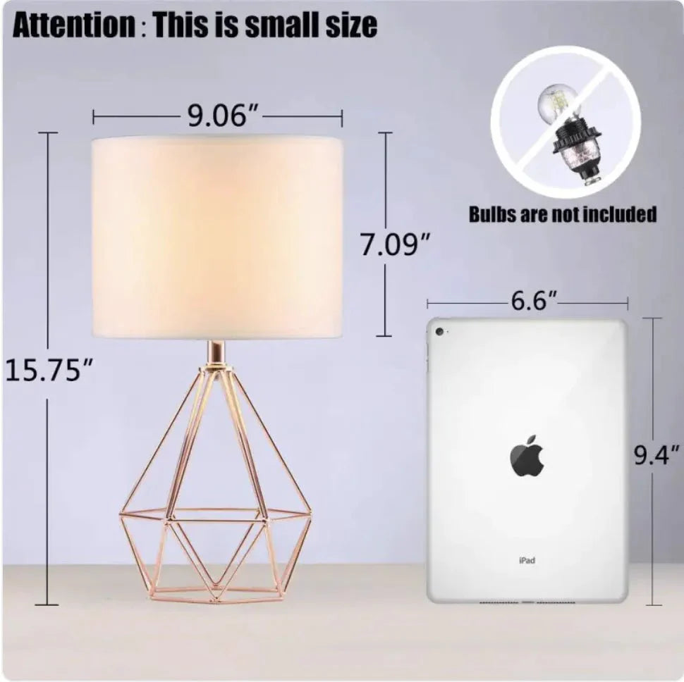 Elegant Crystal Diamond Table Lamp