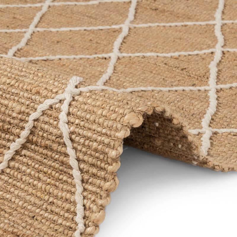 KunuJuteKunuNaturalGoldWhiteRug-beige-10 - Bobobiy