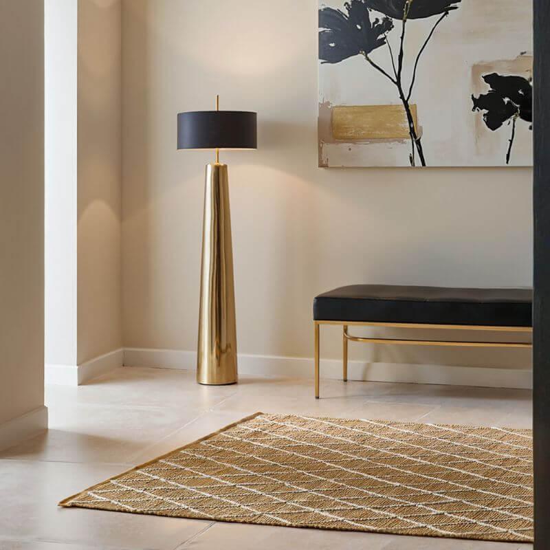 KunuJuteKunuNaturalGoldWhiteRug-beige-6 - Bobobiy