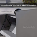 Light grey swing chair cover, 600D Oxford cloth with plastic coating