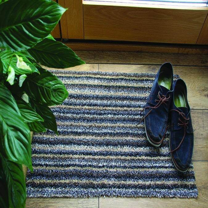 Washable Mats and Runner – Striped Design