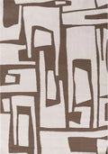 Loft_Abstract_Brown_top_view - Bobobiy