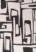 Loft_Abstract_darkgrey_top_view - Bobobiy