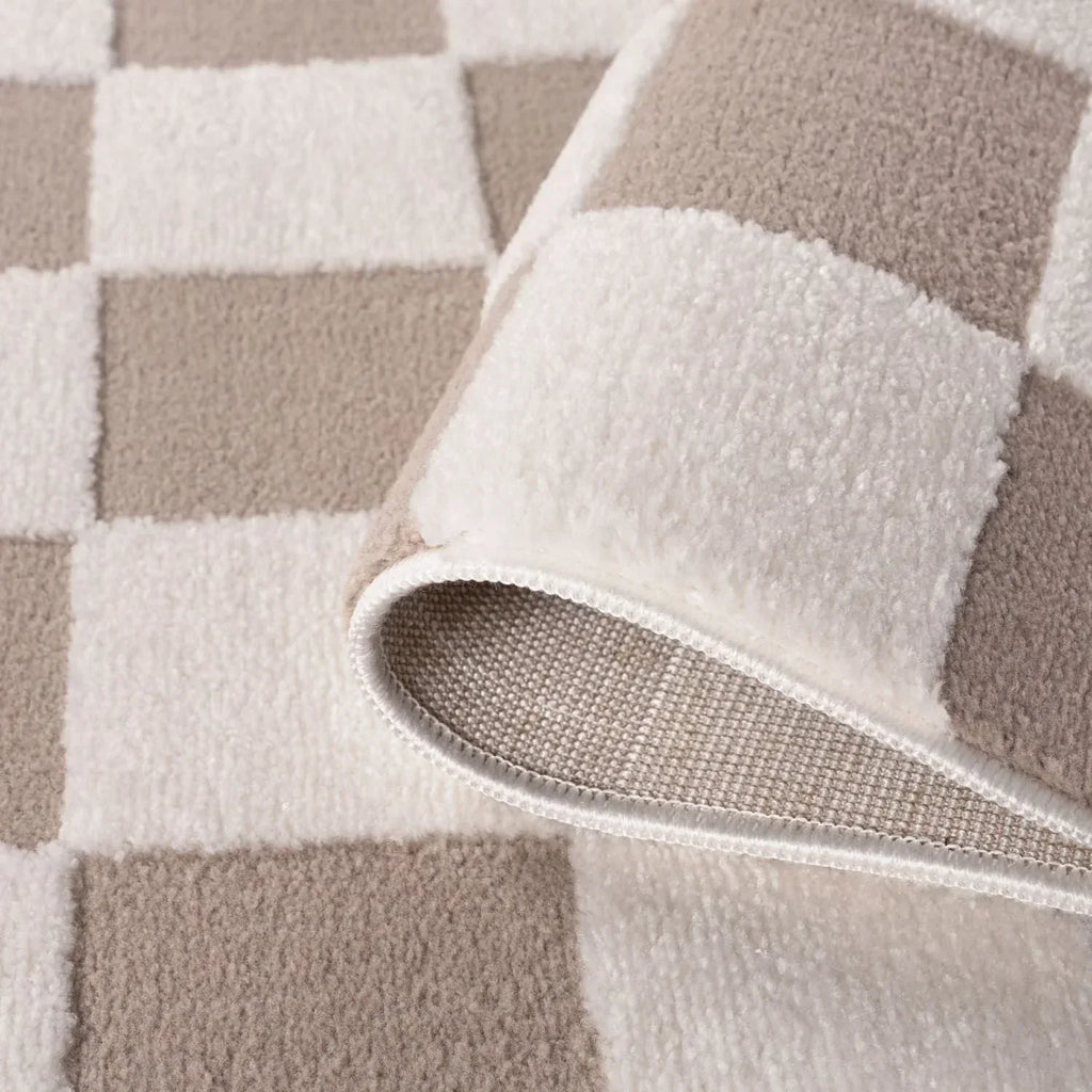 Loft_Checkerboard_Beige_folded - Bobobiy