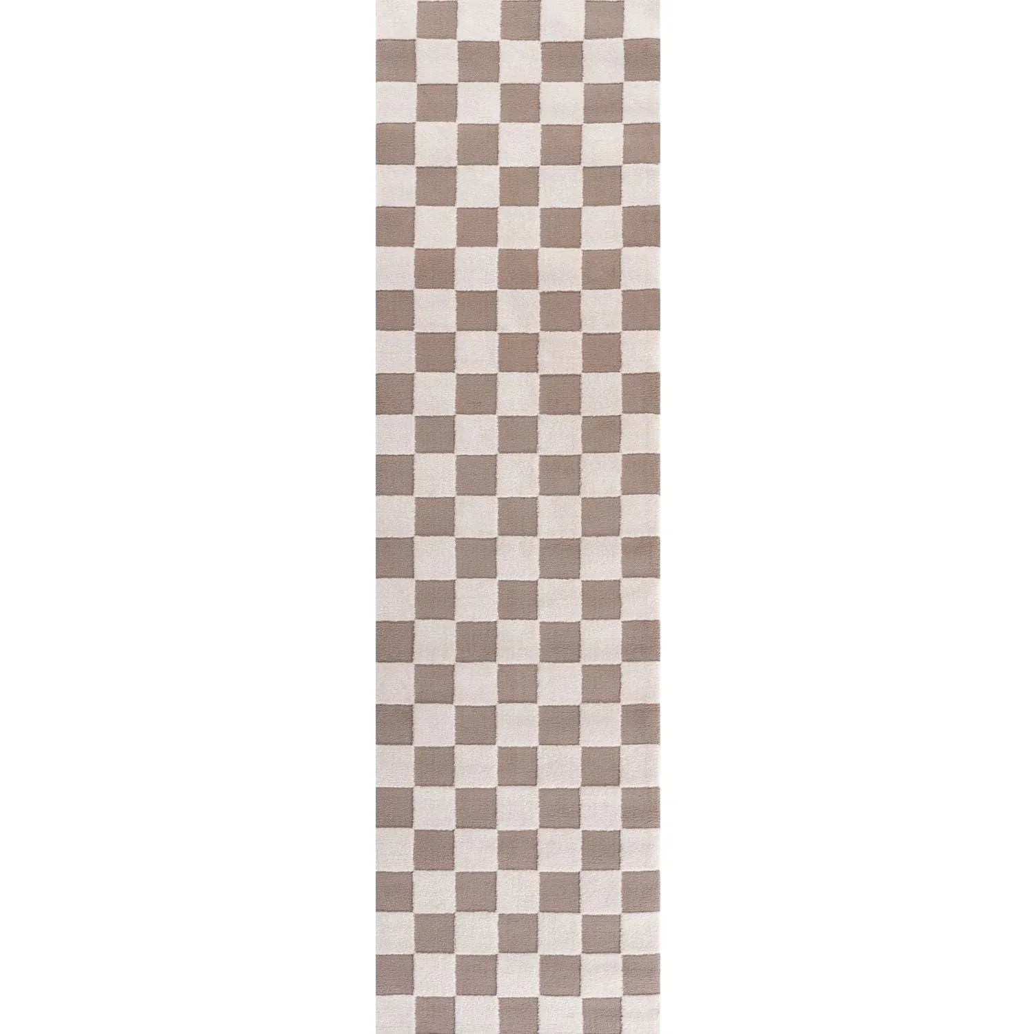 Loft_Checkerboard_Beige_runner - Bobobiy