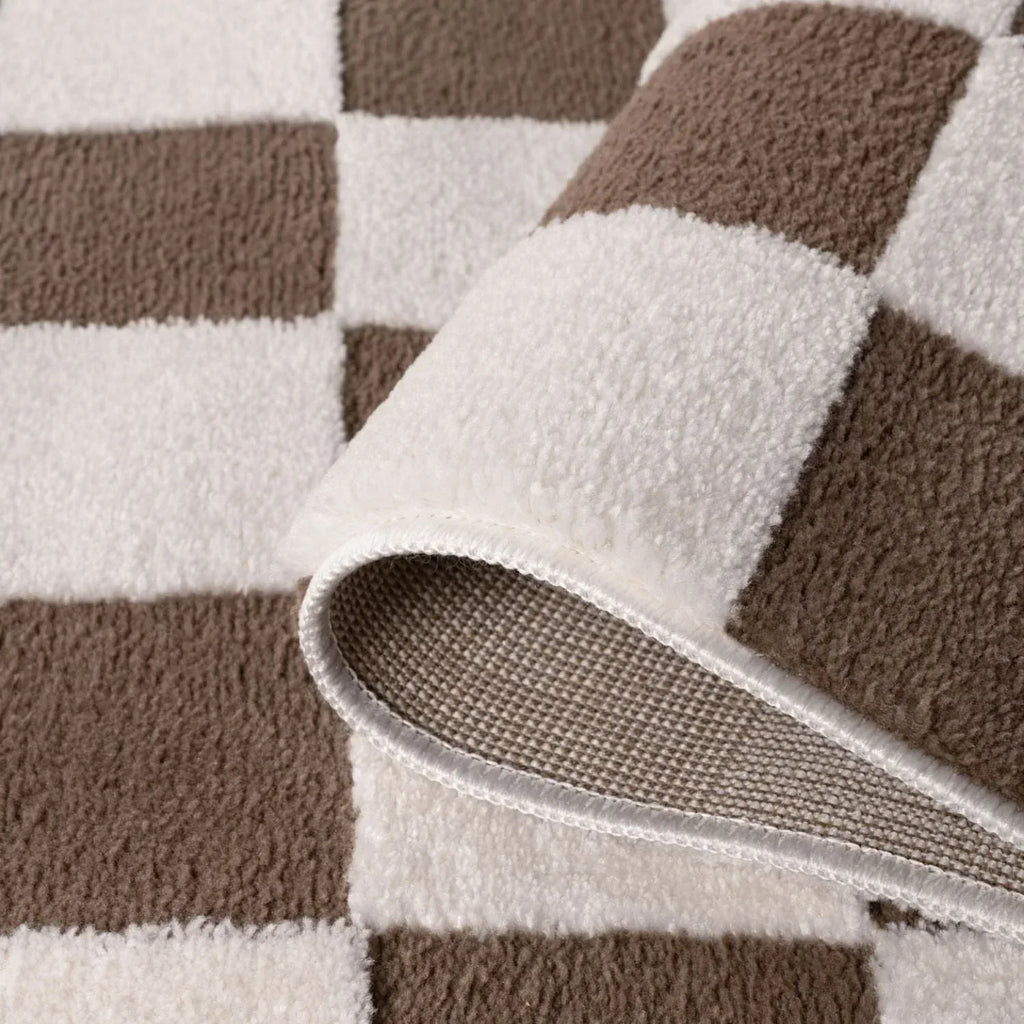 Loft_Checkerboard_Brown_folded - Bobobiy