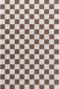 Loft_Checkerboard_Brown_top_view - Bobobiy