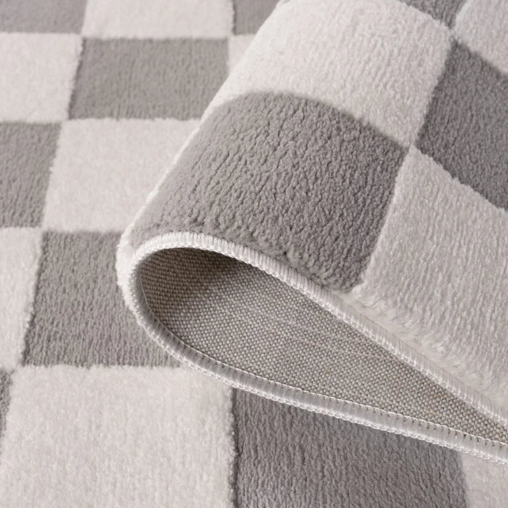 Loft_Checkerboard_Grey_folded - Bobobiy