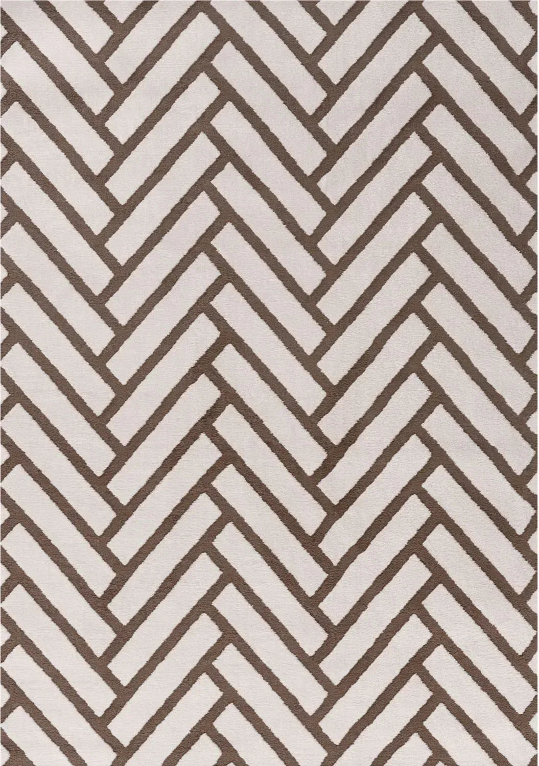Loft_Chevron_Brown_top_view - Bobobiy