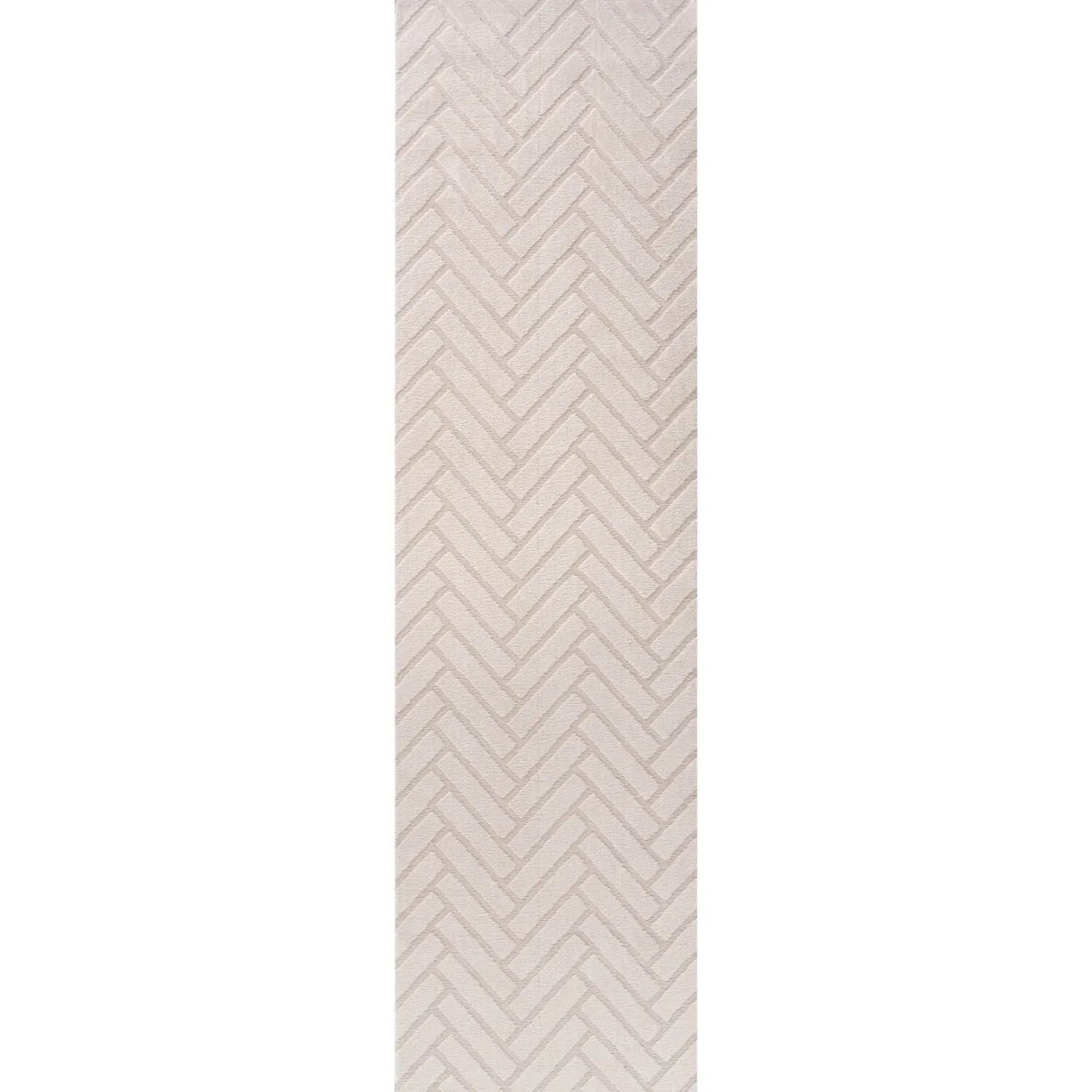 Loft_Chevron_Cream_runner - Bobobiy