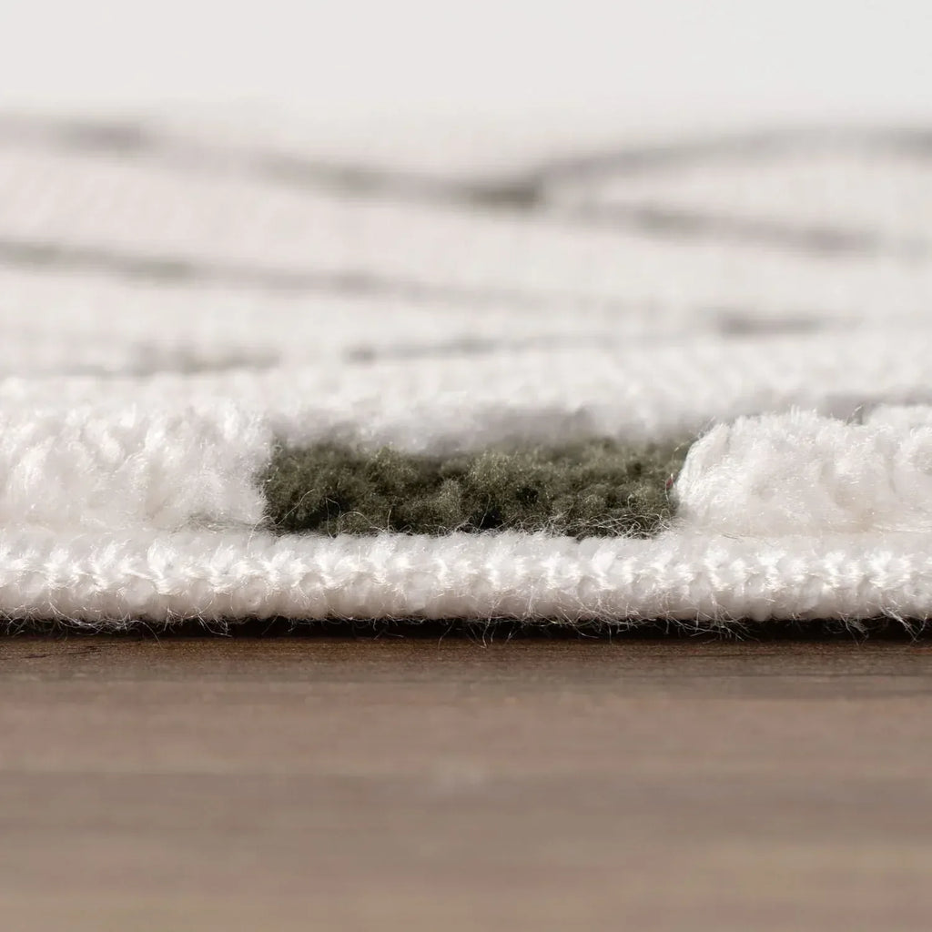 Loft_Chevron_Green_pile_image - Bobobiy