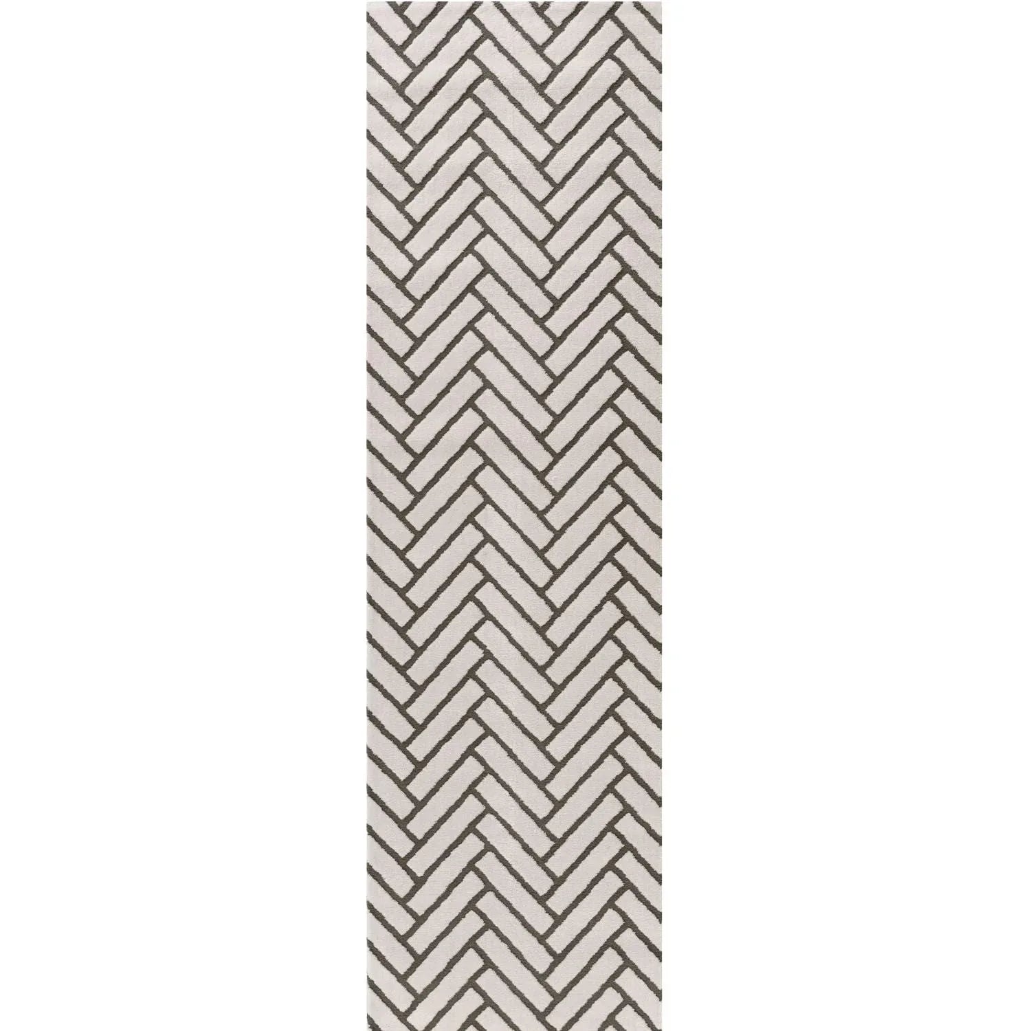 Loft_Chevron_Green_runner - Bobobiy