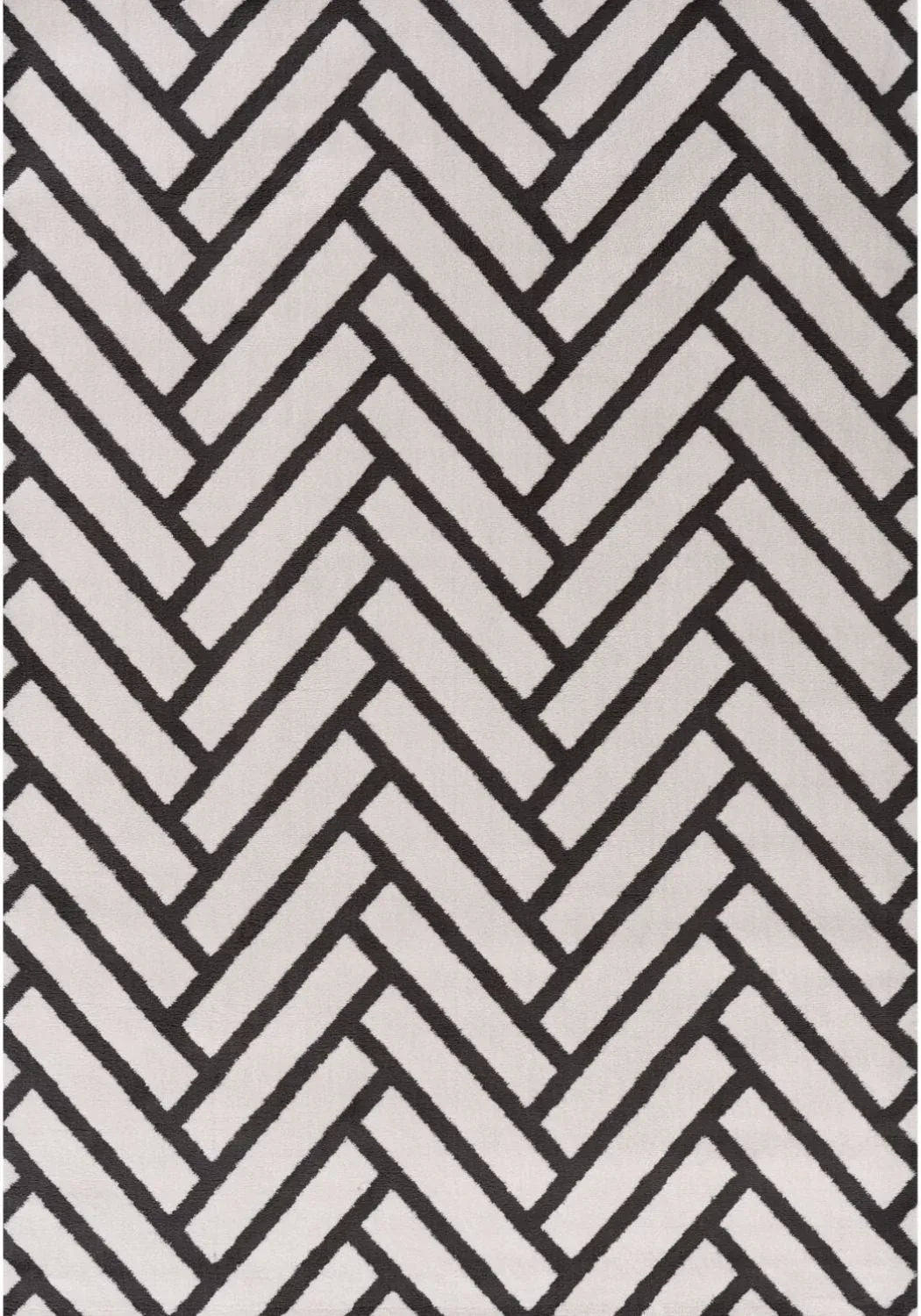 Loft_Chevron_darkgrey_top_view - Bobobiy