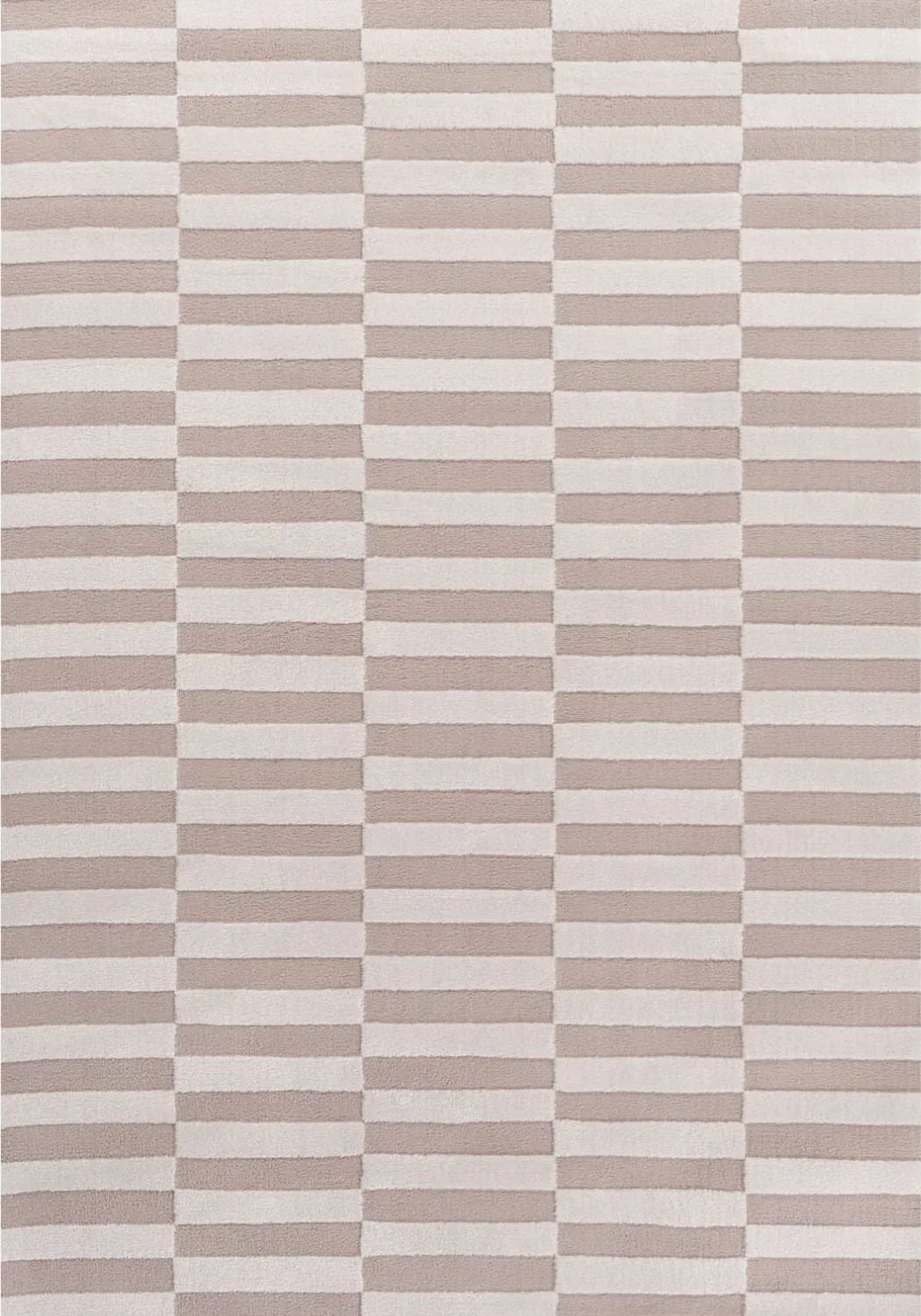 Loft_Striped_Beige_Rug_top_view - Bobobiy
