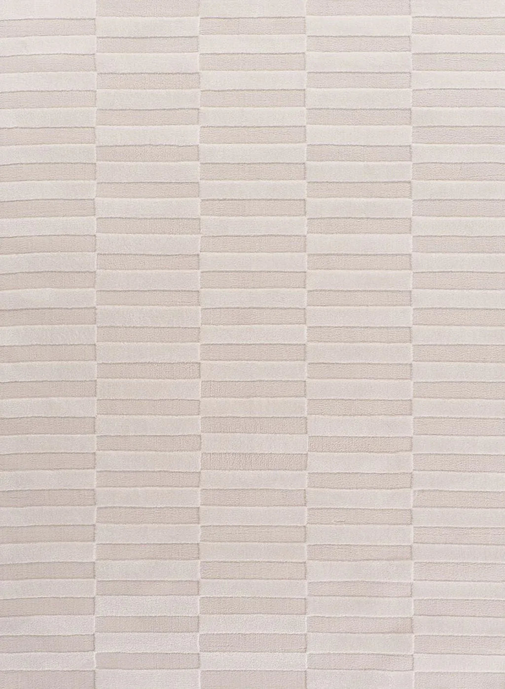 Loft_Striped_Cream_Rug_top_view - Bobobiy