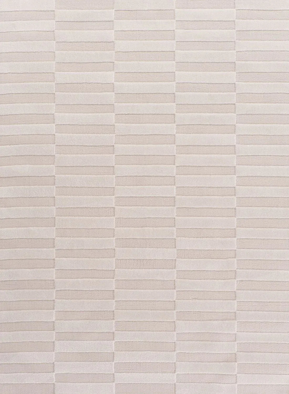 Loft_Striped_Cream_Rug_top_view - Bobobiy