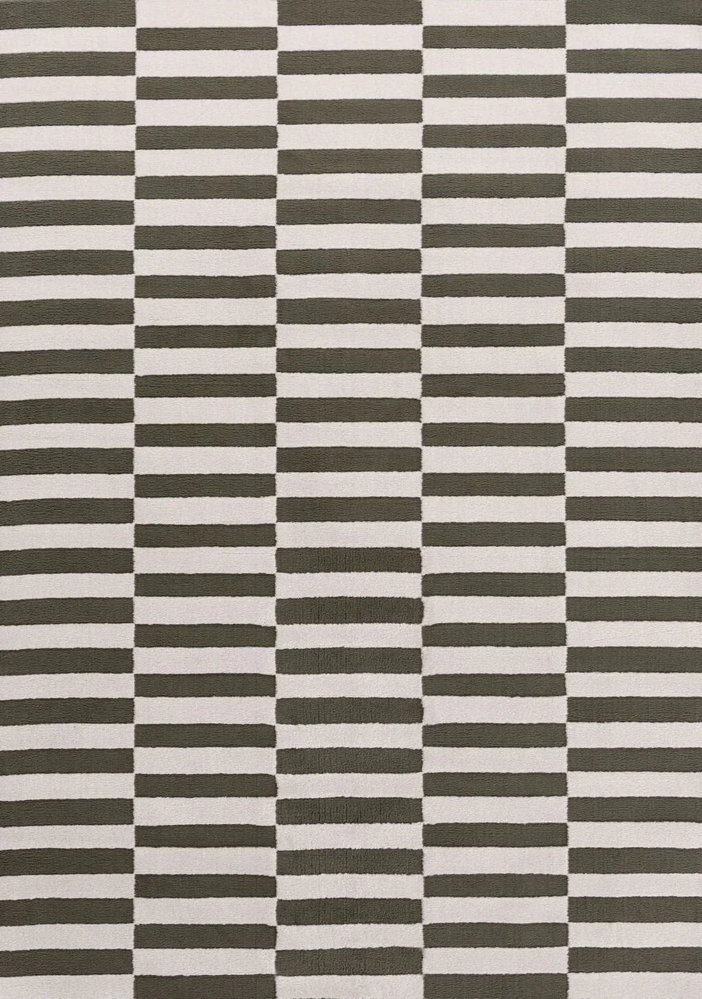 Loft_Striped_Green_Rug_top_view - Bobobiy