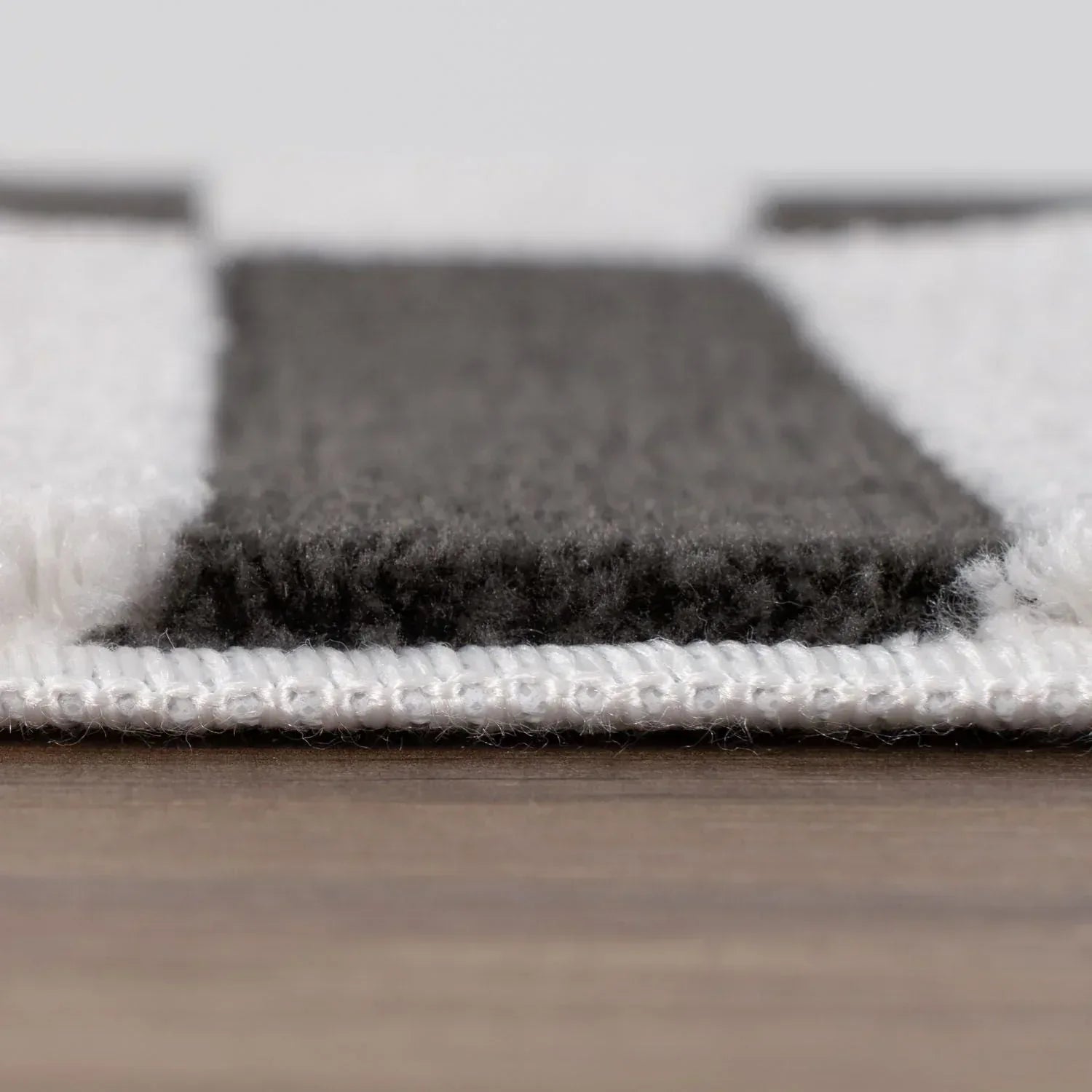Loft_Striped_dark_grey_pile_image - Bobobiy