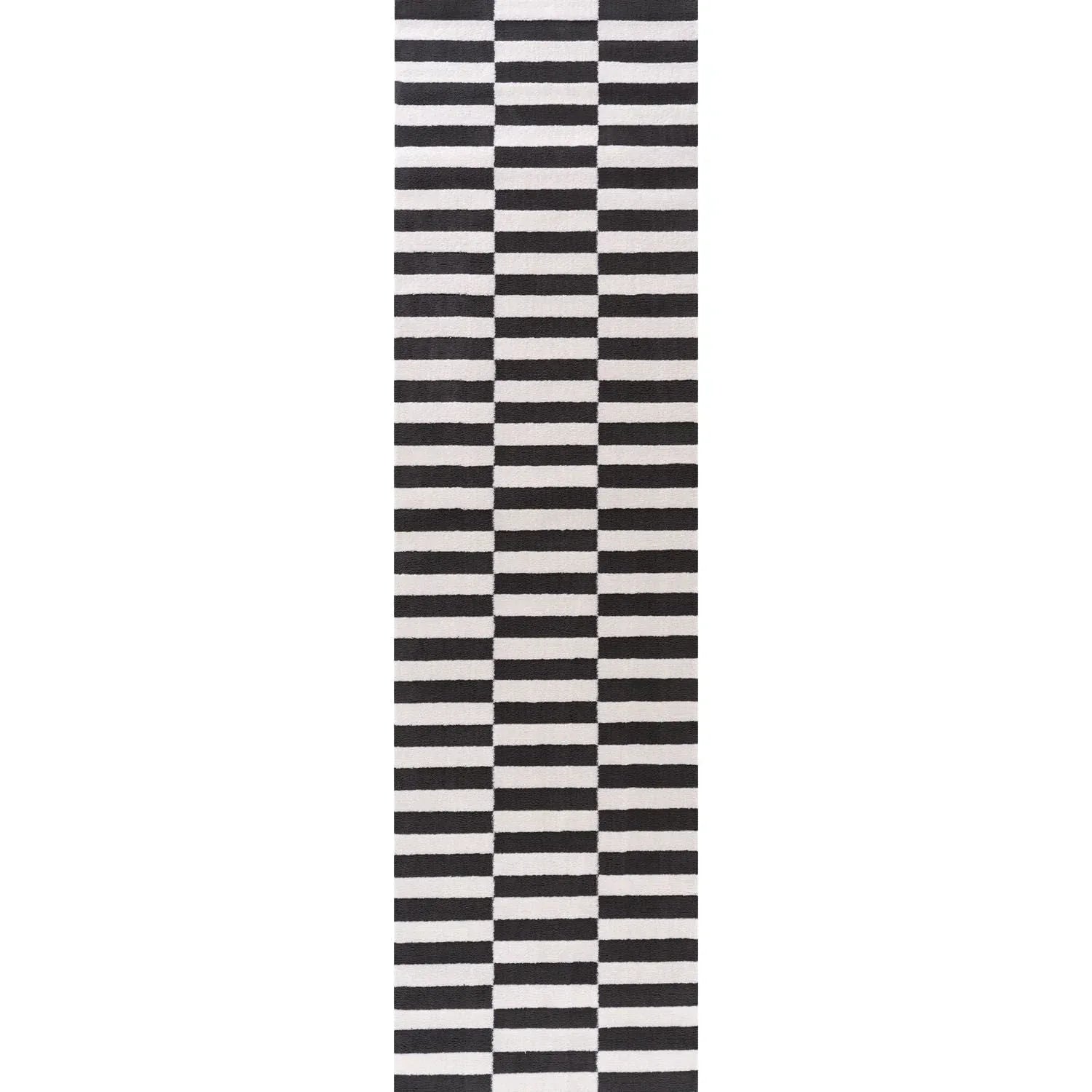 Loft_Striped_dark_grey_runner - Bobobiy