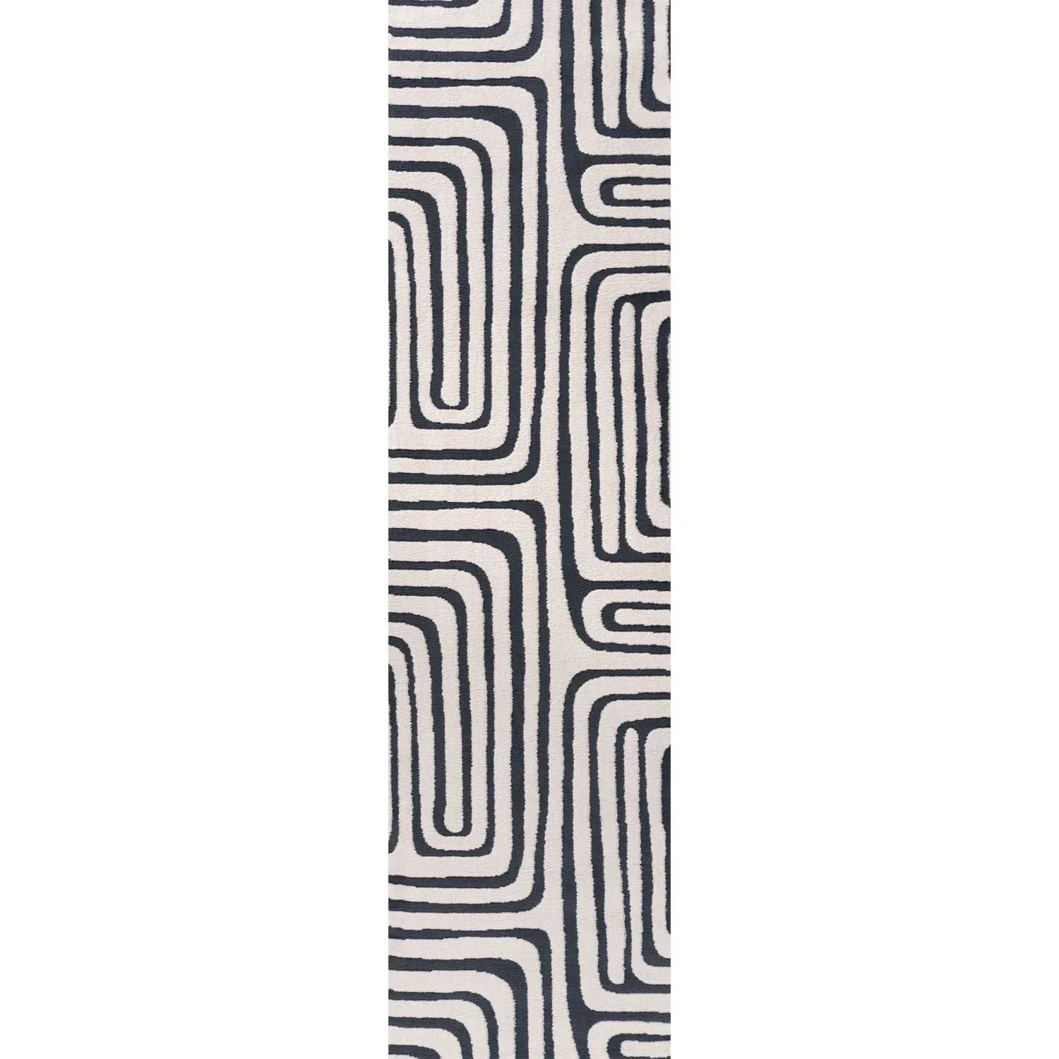 Loft_geometric_blue_runner - Bobobiy