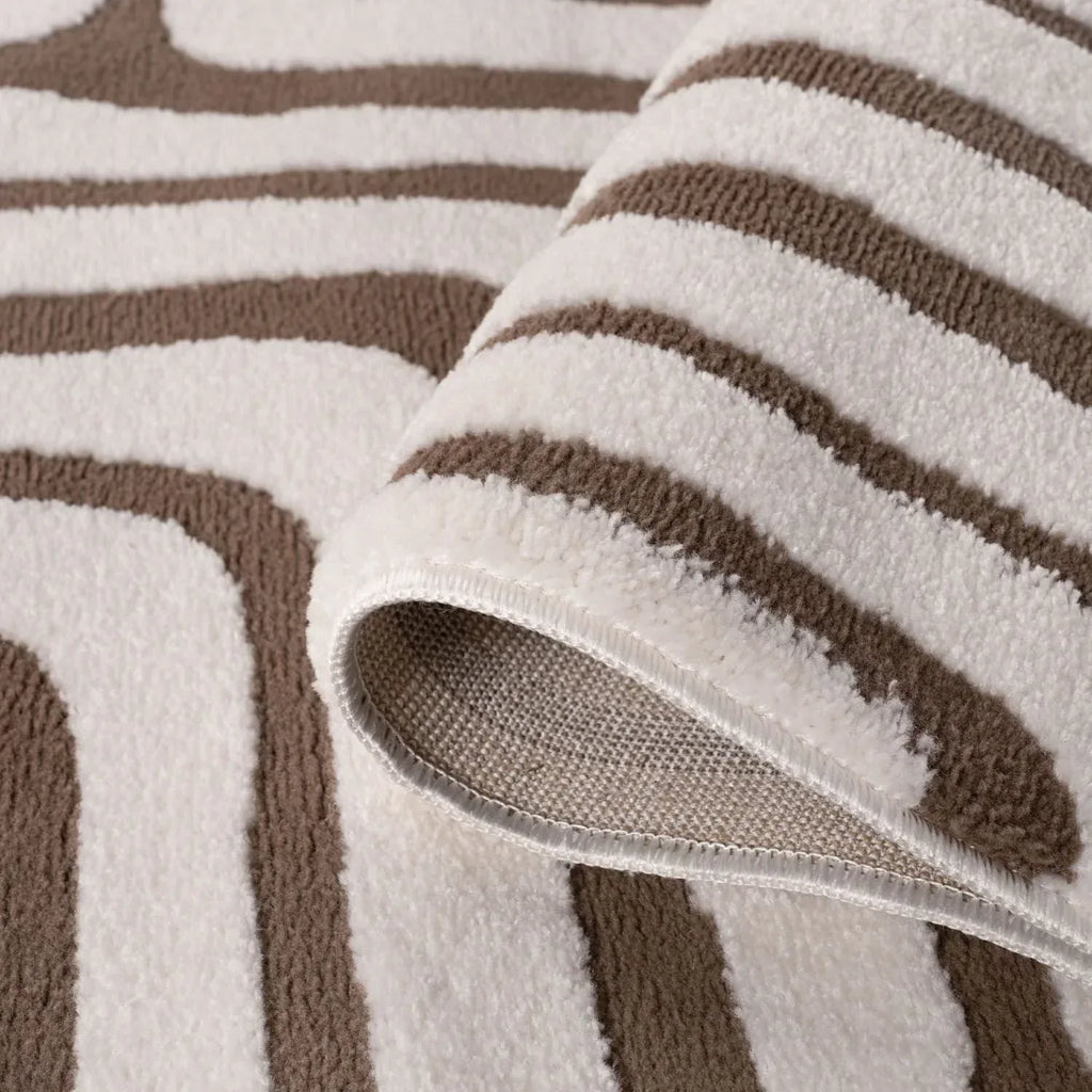 Loft_geometric_brown_folded - Bobobiy
