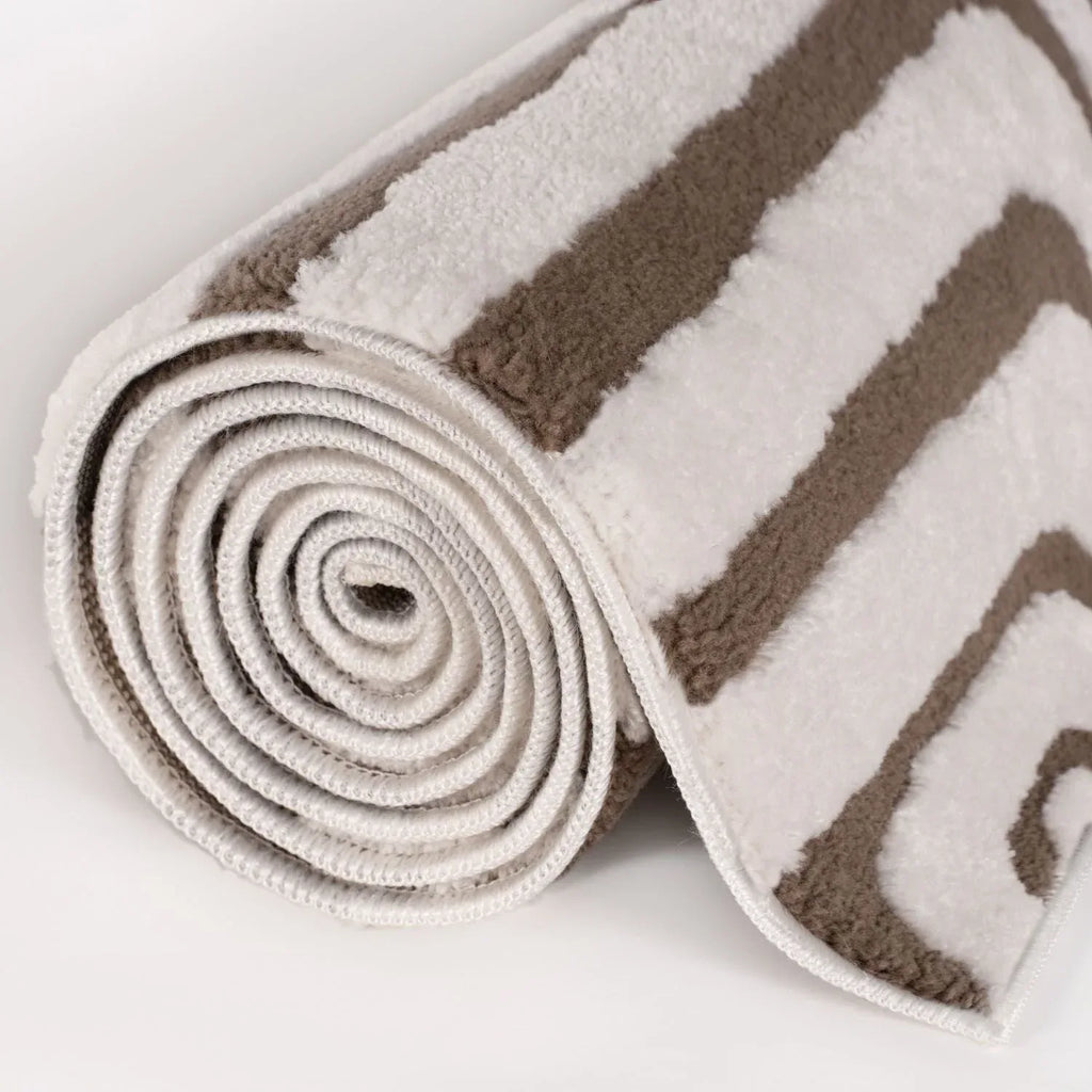 Loft_geometric_brown_roll - Bobobiy
