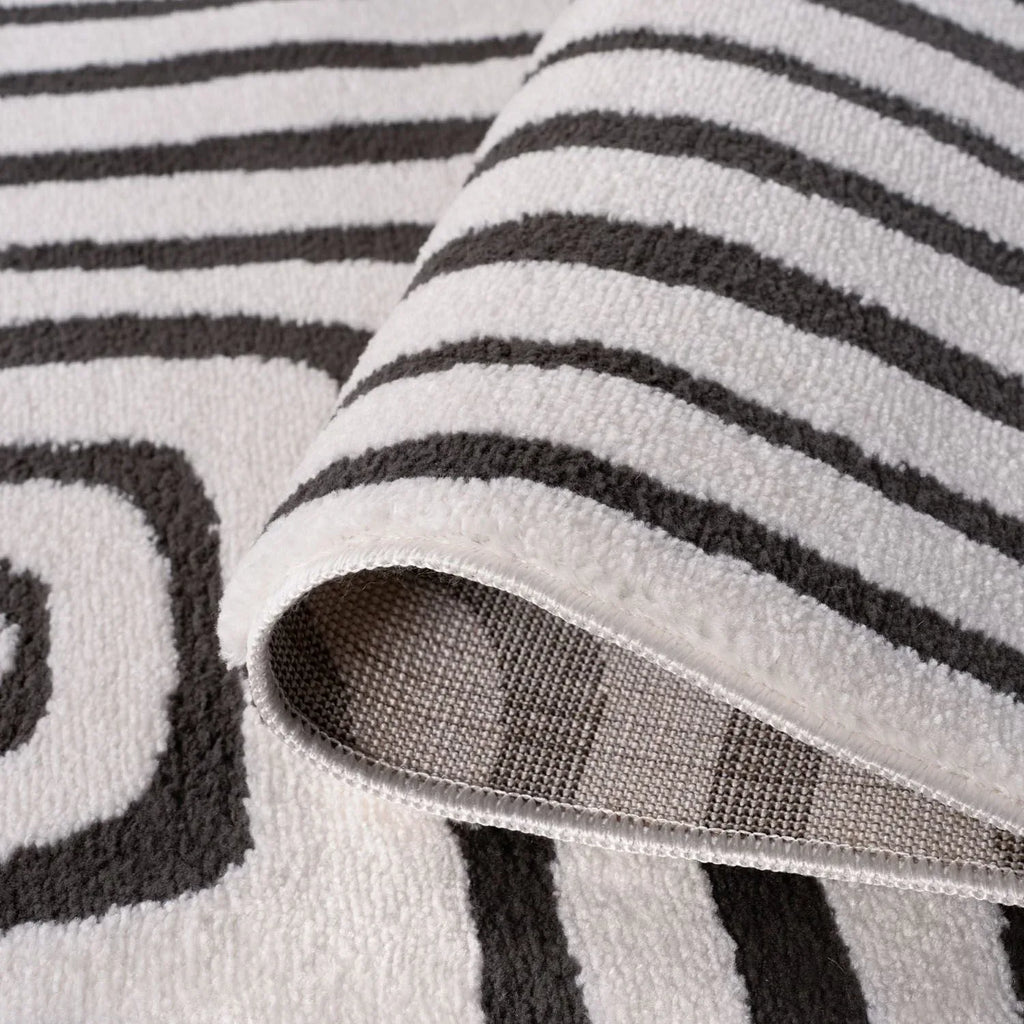 Loft_geometric_darkgrey_folded - Bobobiy