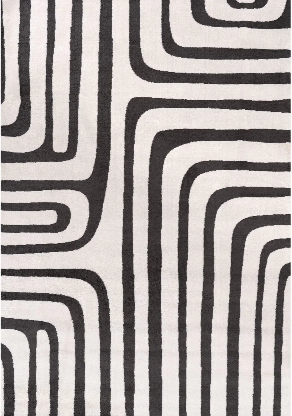 Loft_geometric_darkgrey_top_view - Bobobiy