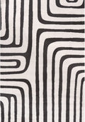 Loft_geometric_darkgrey_top_view - Bobobiy