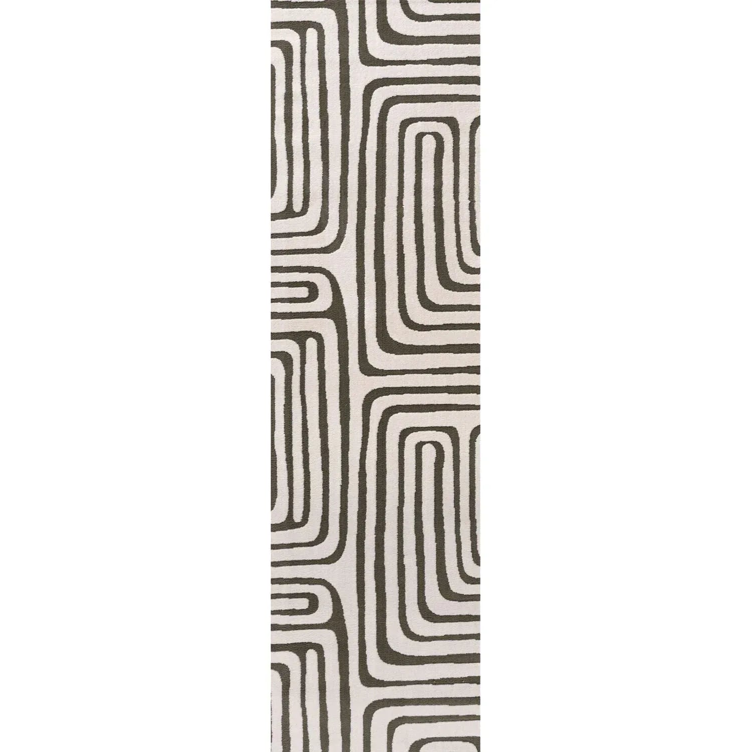 Loft_geometric_green_runner - Bobobiy