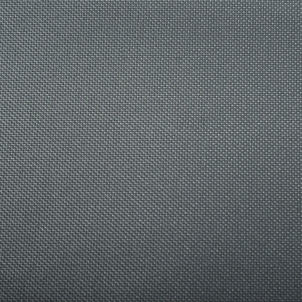 Close-up of the cover's woven gray fabric