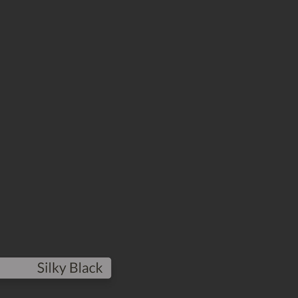 Side table finish swatch in Silky Black