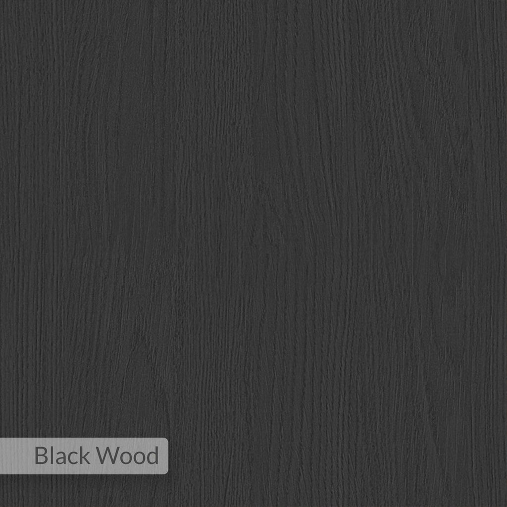 Side table finish swatch in Black Wood